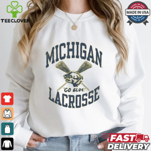 Michigan Vintage Lacrosse Shirt