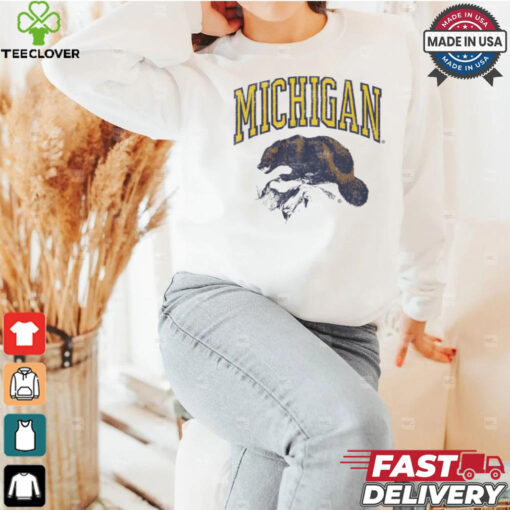 Michigan Vintage Wolverine shirt