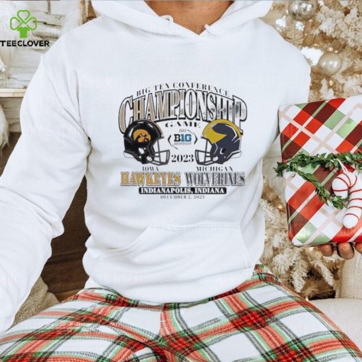 Michigan Vs Iowa Big Ten Championship Game 2023 Indianapolis Shirt