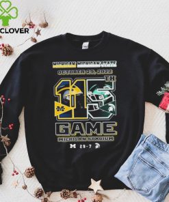 Michigan Vs Michigan State October 29, 2022 115th Game 29 7 Shirt