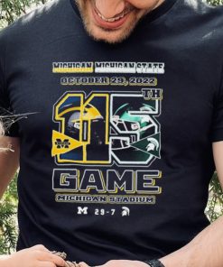 Michigan Vs Michigan State October 29, 2022 115th Game 29 7 Shirt