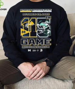 Michigan Vs Michigan State October 29, 2022 115th Game 29 7 Shirt