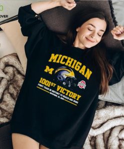 Michigan Wolverines 1001st Victory First Team In History To Reach 1001 Wins November 25, 2023 T Shirt