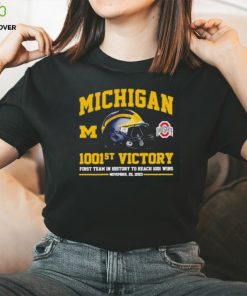 Michigan Wolverines 1001st Victory First Team In History To Reach 1001 Wins November 25, 2023 T Shirt