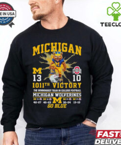 Michigan Wolverines 1011th Victory Beat Ohio State Buckeyes 2024 Go Blue shirt