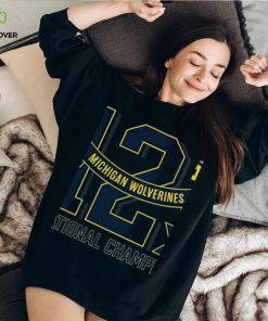 Michigan Wolverines 12X Football National Champions Exceptional Talent shirt