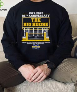 Michigan Wolverines 1997 2022 95th Anniversary The Big House Michigan Stadium Thank For The Championships Shirt 2 Michigan Wolverines 1997 2022 95th Anniversary The Big House Michigan Stadium Thank For The Championships Shirt