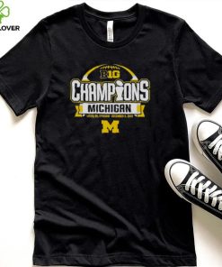 Michigan Wolverines 2022 Big Ten Football Conference Champions Locker Room T Shirt