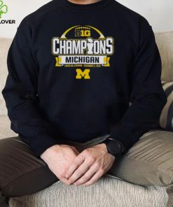 Michigan Wolverines 2022 Big Ten Football Conference Champions Locker Room T Shirt