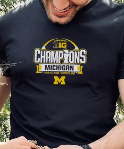 Michigan Wolverines 2022 Big Ten Football Conference Champions Locker Room T Shirt