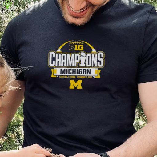 Michigan Wolverines 2022 Big Ten Football Conference Champions Locker Room T Shirt