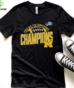Michigan Wolverines 2023 Big Ten Football Conference Champions T Shirt 3 Michigan Wolverines 2023 Big Ten Football Conference Champions T Shirt