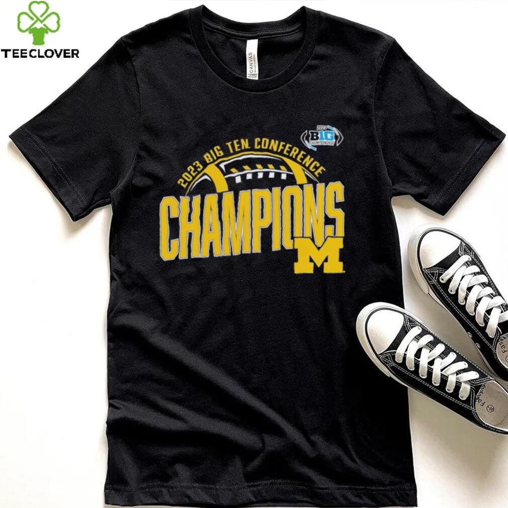 Michigan Wolverines 2023 Big Ten Football Conference Champions T Shirt Michigan Wolverines 2023 Big Ten Football Conference Champions T Shirt