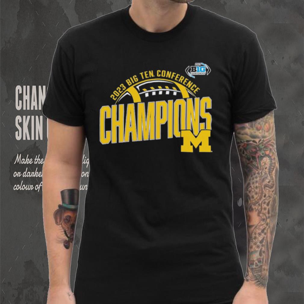Michigan Wolverines 2023 Big Ten Football Conference Champions T Shirt Michigan Wolverines 2023 Big Ten Football Conference Champions T Shirt