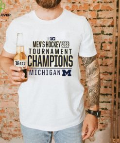 Michigan Wolverines 2023 Big Ten Men’s Ice Hockey Conference Tournament Champions logo hoodie shirt 1 Michigan Wolverines 2023 Big Ten Men’s Ice Hockey Conference Tournament Champions logo hoodie shirt
