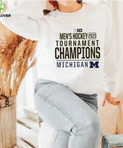 Michigan Wolverines 2023 Big Ten Men’s Ice Hockey Conference Tournament Champions logo hoodie shirt 2 Michigan Wolverines 2023 Big Ten Men’s Ice Hockey Conference Tournament Champions logo hoodie shirt