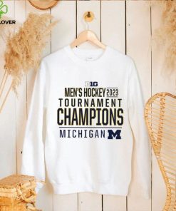 Michigan Wolverines 2023 Big Ten Men’s Ice Hockey Conference Tournament Champions logo hoodie shirt 3 Michigan Wolverines 2023 Big Ten Men’s Ice Hockey Conference Tournament Champions logo hoodie shirt