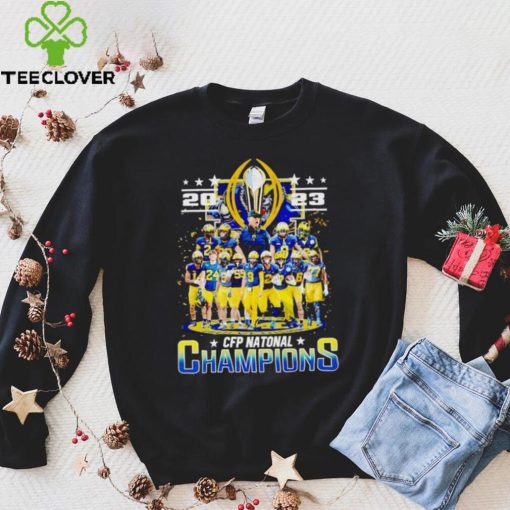 Michigan Wolverines 2023 CFP National Champions hoodie, sweater, longsleeve, shirt v-neck, t-shirt