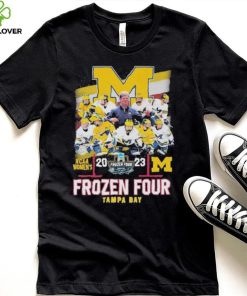 Michigan Wolverines 2023 NCAA Men’s Frozen Four Tampa Bay shirt