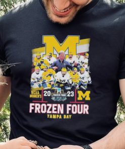 Michigan Wolverines 2023 NCAA Men’s Frozen Four Tampa Bay shirt 3 Michigan Wolverines 2023 NCAA Men’s Frozen Four Tampa Bay shirt