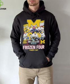 Michigan Wolverines 2023 NCAA Men’s Frozen Four Tampa Bay shirt 4 Michigan Wolverines 2023 NCAA Men’s Frozen Four Tampa Bay shirt