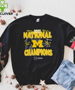 Michigan Wolverines 2023 national champions let’s go blue Maige and blue shirt