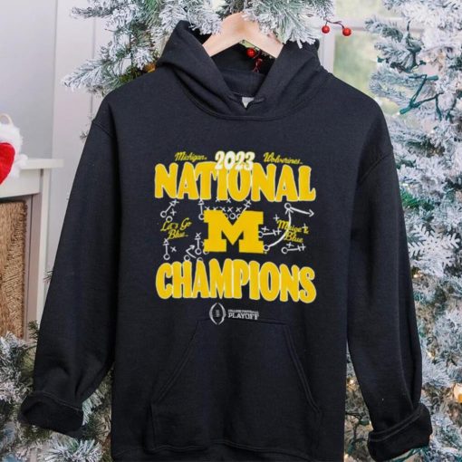 Michigan Wolverines 2023 national champions let’s go blue Maige and blue hoodie, sweater, longsleeve, shirt v-neck, t-shirt