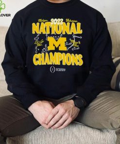 Michigan Wolverines 2023 national champions let’s go blue Maige and blue hoodie, sweater, longsleeve, shirt v-neck, t-shirt