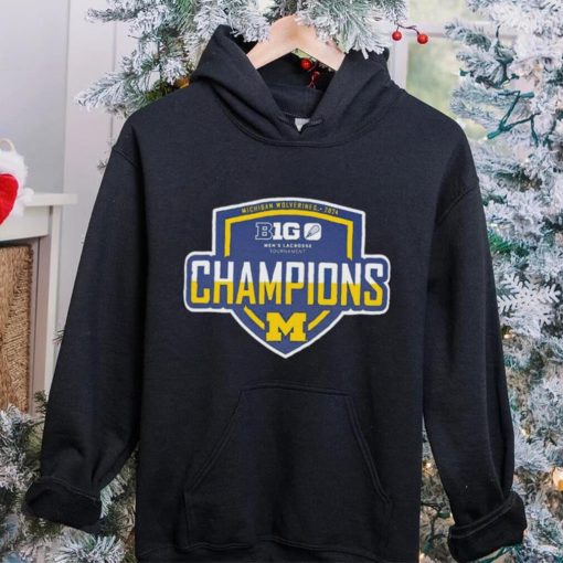 Michigan Wolverines 2024 Big Ten Men’s Lacrosse Tournament Champions hoodie, sweater, longsleeve, shirt v-neck, t-shirt