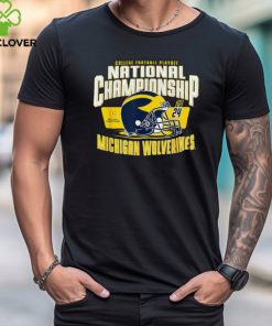 Michigan Wolverines 2024 CFP National Championship Helmet T Shirt