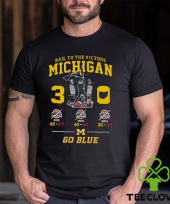 Michigan Wolverines B10 East 3 0 Ohio State T Shirt