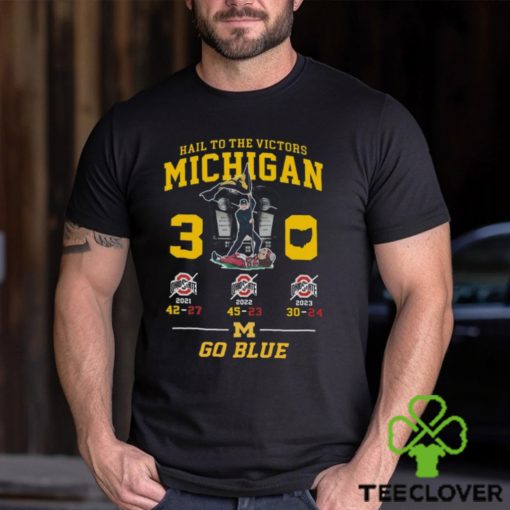 Michigan Wolverines B10 East 3 0 Ohio State T Shirt