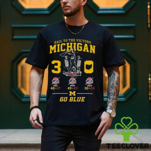 Michigan Wolverines B10 East 3 0 Ohio State T Shirt
