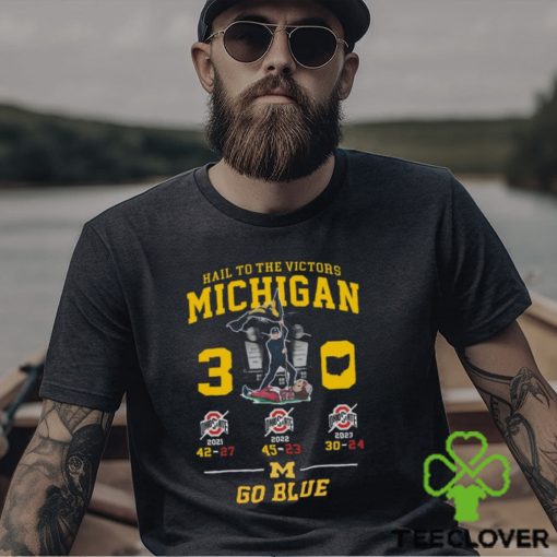 Michigan Wolverines B10 East 3 0 Ohio State T Shirt