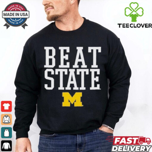 Michigan Wolverines Beat State Rally Call T Shirt