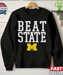 Michigan Wolverines Beat State Rally Call T Shirt