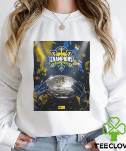 Michigan Wolverines Big 10 Champions 2023 Back To Back To Back Shirt