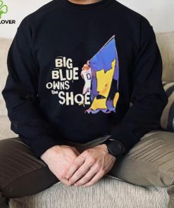 Michigan Wolverines Big Blue Owns the Shoe Shirt