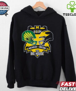 Michigan Wolverines Big House NAVY T Shirt