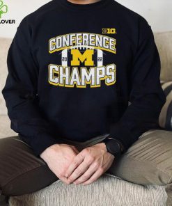 Michigan Wolverines Big Ten Football 2022 Conference Champions hoodie, sweater, longsleeve, shirt v-neck, t-shirt