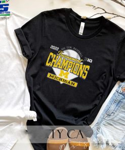 Michigan Wolverines Blue 84 Big Ten Baseball Tournament Champions T Shirt