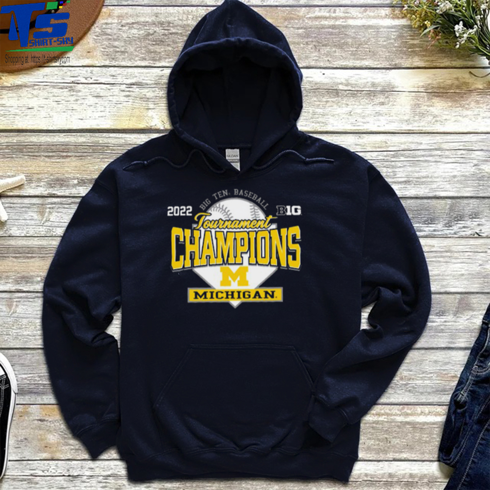 Michigan Wolverines Blue 84 Big Ten Baseball Tournament Champions T Shirt Michigan Wolverines Blue 84 Big Ten Baseball Tournament Champions T Shirt