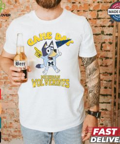 Michigan Wolverines Bluey Game Day shirt