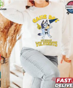 Michigan Wolverines Bluey Game Day shirt