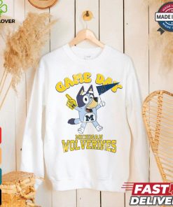 Michigan Wolverines Bluey Game Day shirt