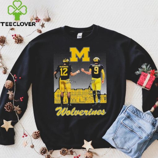 Michigan Wolverines Cade Mcnamara And J.J. Mccarthy Signatures Shirt