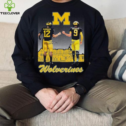 Michigan Wolverines Cade Mcnamara And J.J. Mccarthy Signatures Shirt