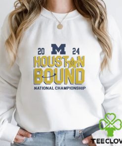 Michigan Wolverines College Football Playoff 2024 National Championship Game Logo Shirt