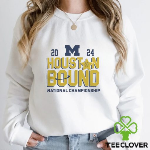 Michigan Wolverines College Football Playoff 2024 National Championship Game Logo Shirt