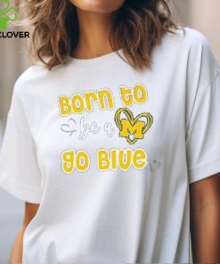 Michigan Wolverines Colosseum Girls Newborn shirt